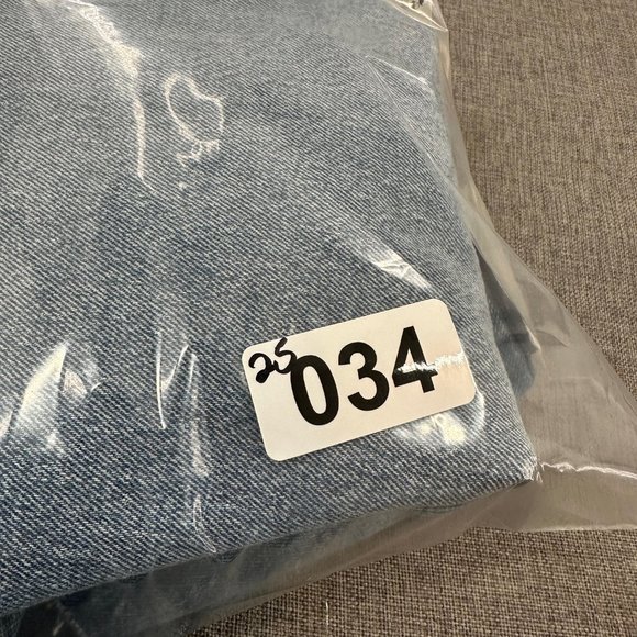 New! a.n.a. a new approach Bermuda Shorts High Rise Denim Cutt Off Shorts Sz 10 - Picture 13 of 13